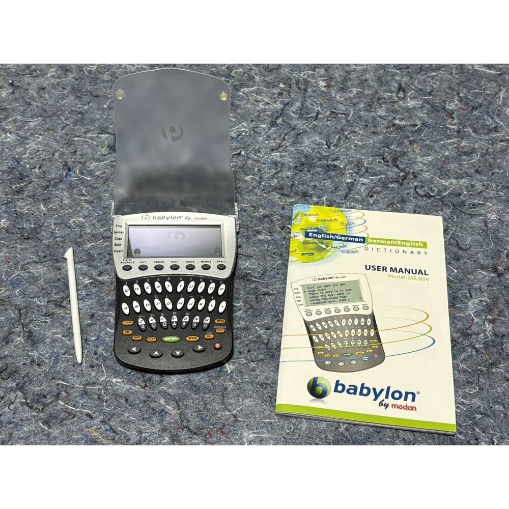 Babylon by Modan German/English Translator Dictionary MB-804 Fast‎ Shipping!